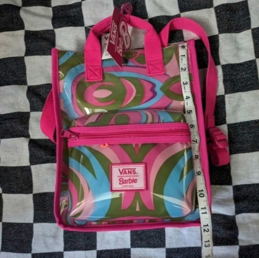 Barbie Mattel Backpack Womens Limited Edition NWT Pink Green 102025 - Picture 7 of 12